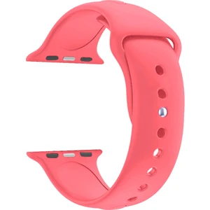 Apple Watch Seri 1 2 3 Için 38 mm Small Beden(S/m Size) Spor Silikon Kordon(54 Farklı Renk) Clementine