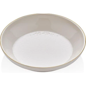 6'lı Istanbul Krem Çukur Tabak 18 cm