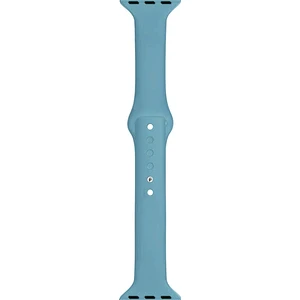 Apple Watch Seri 4 5 6 Için 40 mm Slim Silikon Kordon Açık Mavi