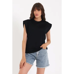 Kolsuz Basic Örme T-Shirt AD-Y38624WYZ
