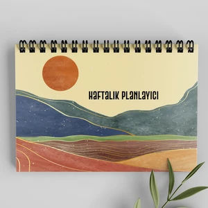 Haftalık Planlayıcı | Çelik Spiralli | Özel Ürün | 52 Yaprak