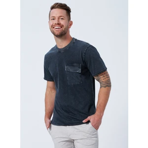 Only & Sons   Normal Kalıp Taşlamalı Koyu Lacivert Erkek T-Shirt  -  22022645_ONSGRIFFIN Reg Washed Ss