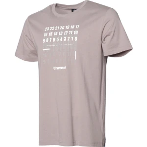 Bugo Erkek Gri Baskılı Bisiklet Yaka Tişört