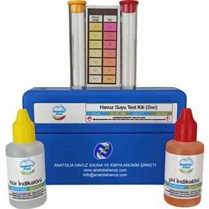 Anatolia Pool Havuz Suyu Test Kiti Sıvı (Pool Water Test Kits Liquid)