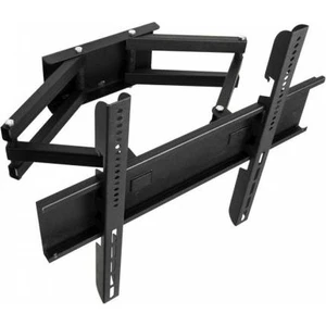 HLL Teknoloji 55 inç Hareketli Çift Kollu TV Askı Aparatı – 4 Yönlü Ayarlı, LCD/LED Uyumlu Dayanıklı Metal Duvar Montajı