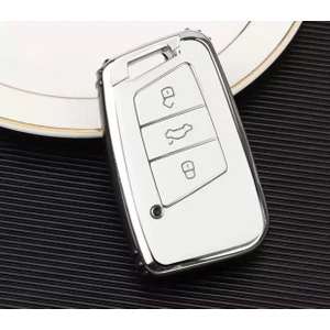 Volkswagen Seat Skoda Anahtar Kılıfı Sustasız Model