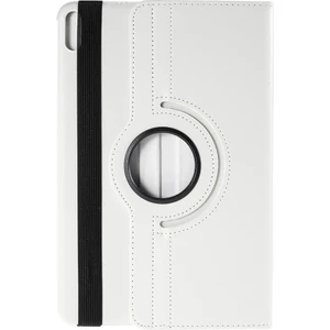 Xfashion Huawei Matepad Pro Için 360 Derece Döner Deri Tablet Kılıfı - Beyaz (Yurt Dışından)