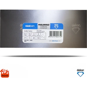 Paslanmaz Çelik Sistre Alçı Çeliği Sistere