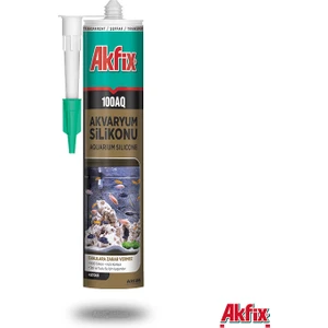Akfi x  100 Akvaryum Silikonu Şeffaf
