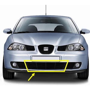 Seat Ibiza 2002-2009 Ön Tampon Alt Orta Izgarası Hava Kanalı 6L0853667A