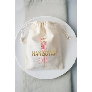 Hangover Kit Kesesi -10 Adet Şampanya Kadehi Konsept