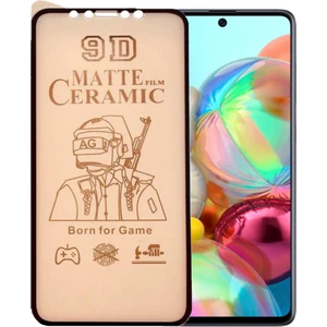 Samsung A71 Ekran Koruyucu 9d Mat Seramik Nano Tam Kaplayan