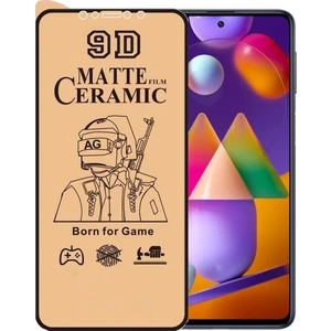 Samsung M31S Ekran Koruyucu 9d Mat Seramik Nano Tam Kaplayan