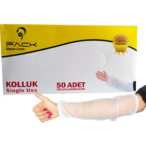 Kutulu Kolluk Tek Kullanımlık Lastikli 50 Adet