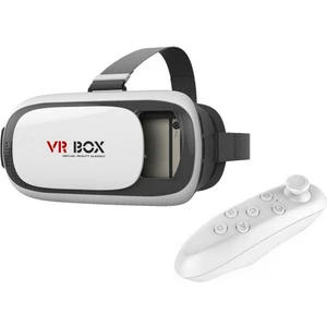 Vr Box Bluetooth Kontrol Kumandalı 3D Sanal Gerçeklik Gözlüğü