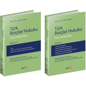 Türk Borçlar Hukuku Özel Hükümler Cilt.ı Cılt.ıı (Takım)