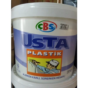 ÇBS Usta Plastik 20 Kg Beyaz Boya