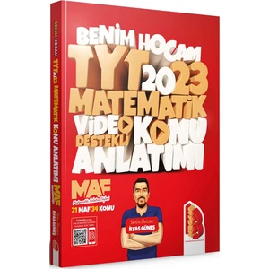 Benim Hocam Yayınları  TYT 2023 Matematik Video Destekli