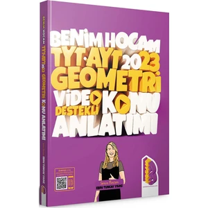 Benim Hocam Yayınları  2023 TYT-AYT Geometri Video Destekli  