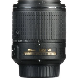 Af-S Dx Nikkor 55-200MM F/4-5.6g Ed Vr Iı Lens