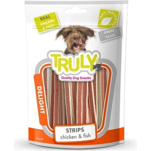 Köpek Ödül Tavuk Balık Dilim 90GR