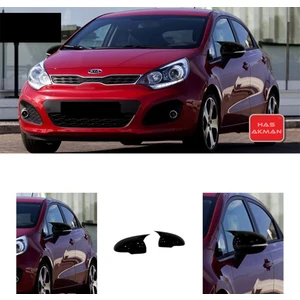 Kia Rio Batman Yarasa Ayna Kapağı Sinyalli Piano Black 2012 2013 2014 2015 2016