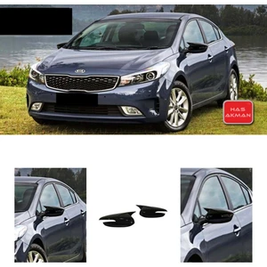 Kia Cerato Batman Yarasa Ayna Kapağı Sinyalli Piano Black 2016 2017 2018 2019