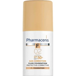 Pharmaceris spf 50+ Sand 02 Protective Corrective Foundation Fluide 30 ml