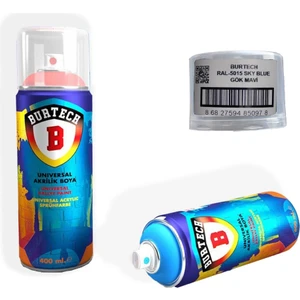 Üniversal 400 Ml Ral-5015 Gök Mavi Sprey Boya