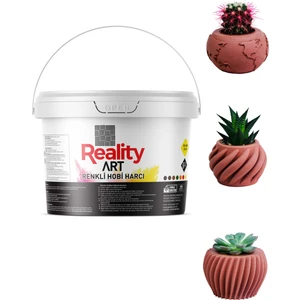 Kiremit Rengi Beton Saksı Harcı (5 Kg.)