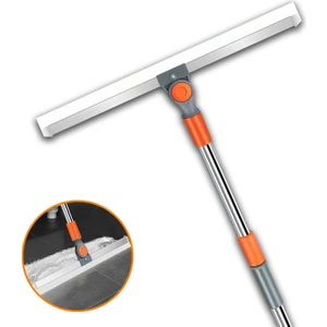 Turuncu Koli Sihirli Silikon Çekpas Oynar Başlıklı Çekçek Mop