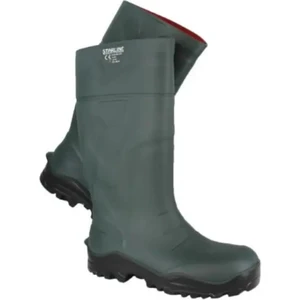 Stl 9910 S4 Taban Çelik Burunlu Uzun  Çizme (43 Numara)