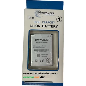General Mobile Discovery 4g Batarya Pil