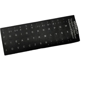 Rob Ada  Türkçe F Klavye Etiketi Laptop Pc Sticker