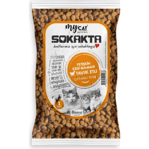 My Cat Mycat Sokakta Tavuk Etli Yetişkin Kedi Maması 1kg