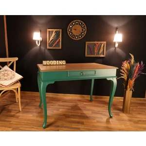 120 cm Tek Çekmeceli Masif Çalışma Masası