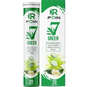Dr Poin 7 Green Efervesan Tablet 20'Li 2 Adet