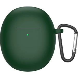 Oppo Enco R Kulaklık Için Koruyucu Silikon Kılıf  - Koyu Yeşil (Yurt Dışından)