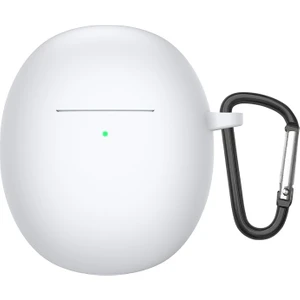 Oppo Enco R Kulaklık Için Koruyucu Silikon Kılıf  - Beyaz (Yurt Dışından)