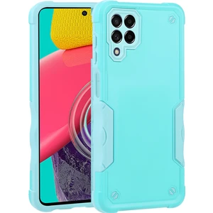 Galaxy M53 5G İçin Kaymaz Telefon Kılıfı - Açık Yeşil (Yurt Dışından)