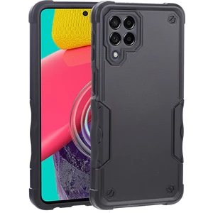 Galaxy M53 5G İçin Kaymaz Telefon Kılıfı - Siyah (Yurt Dışından)