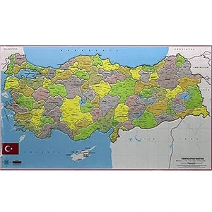 Karatay Yayınları Türkiye Haritası Yap Boz 30X40