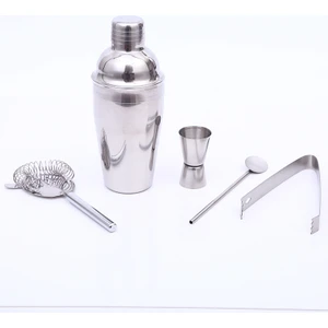 Tulip Kitchenware 750 ml. Paslanmaz Çelik Kokteyl Seti - Gümüş (Yurt Dışından)