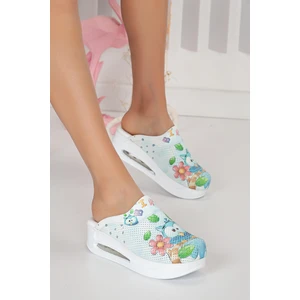 Baykuş Bird Temalı Ortopedik Airmax Medikal Sabo Terlik Hemşire Terliği Hastane Terlik Ortopedik Terlik