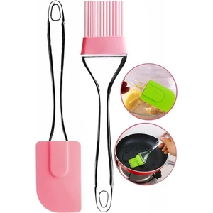 Silikon Yumurta Fırçası ve Spatula 2'li Set