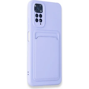 M.TK Moveteck Xiaomi Redmi Note 11S Uyumlu Kılıf Kamera Lens Korumalı Kartvizitli Ince Silikon Kapak Renkli Soft Mat Yeni Tasarım