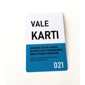 Vale Kartı 20 Adet