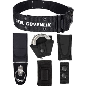 Örme Özel Güvenlik Yazılı Palaska Seti