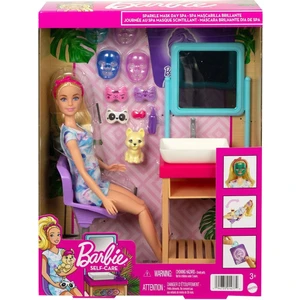 HCM82 Barbie, Işıltı Dolu Spa Günü Oyun Seti, Barbie Welness