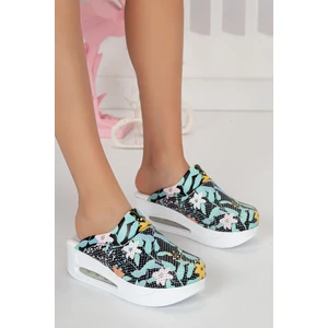 Kardelen Temalı Ortopedik Airmax Sabo Terlik Hemşire Terliği Hastane Terliği Ortopedik Terlik Hastane Terliği